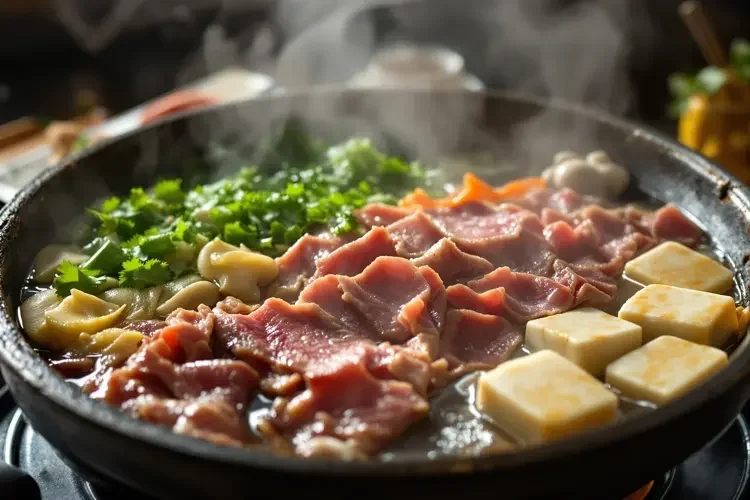 冬日的暖心寿喜锅-老狼影院美食日常