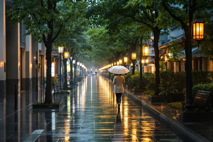 雨后城市的漫步时光-老狼影院今日新拍