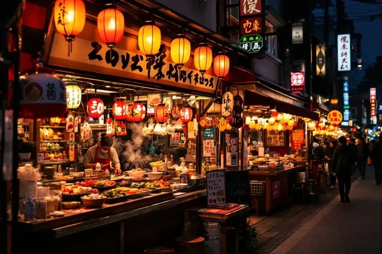 大阪街头的深夜食堂-老狼影院旅拍手记
